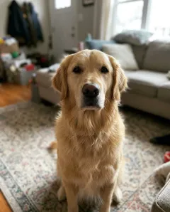 The dog photo used as input